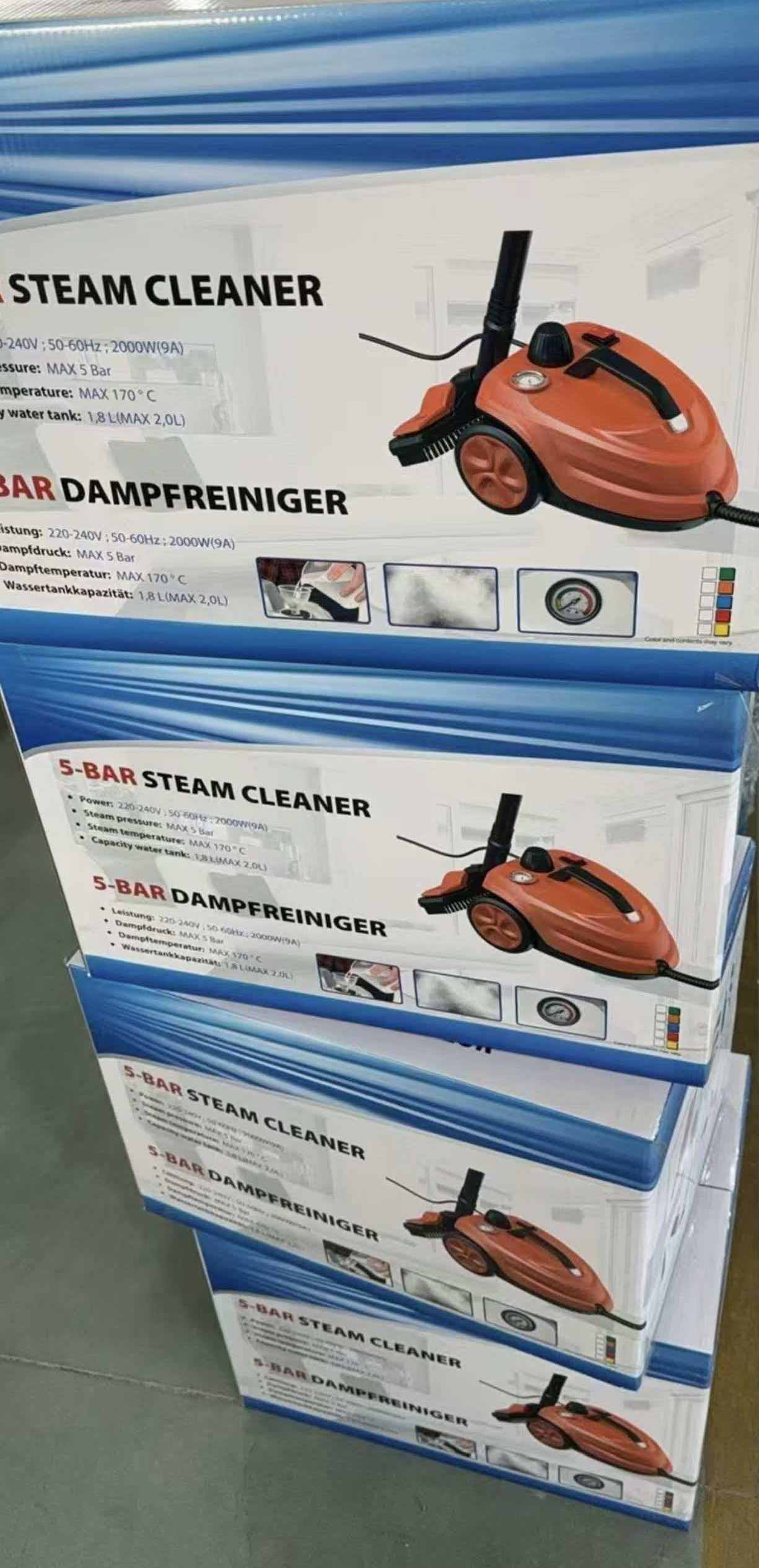 steam cleaner carton