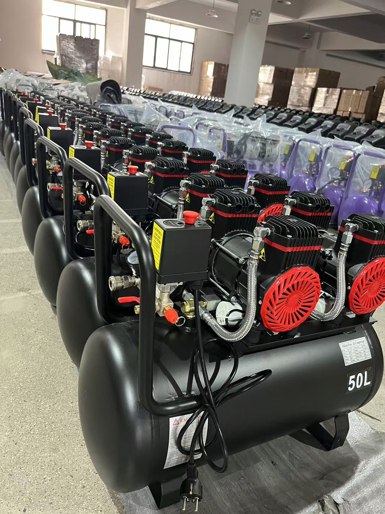 50L oil free air compressor